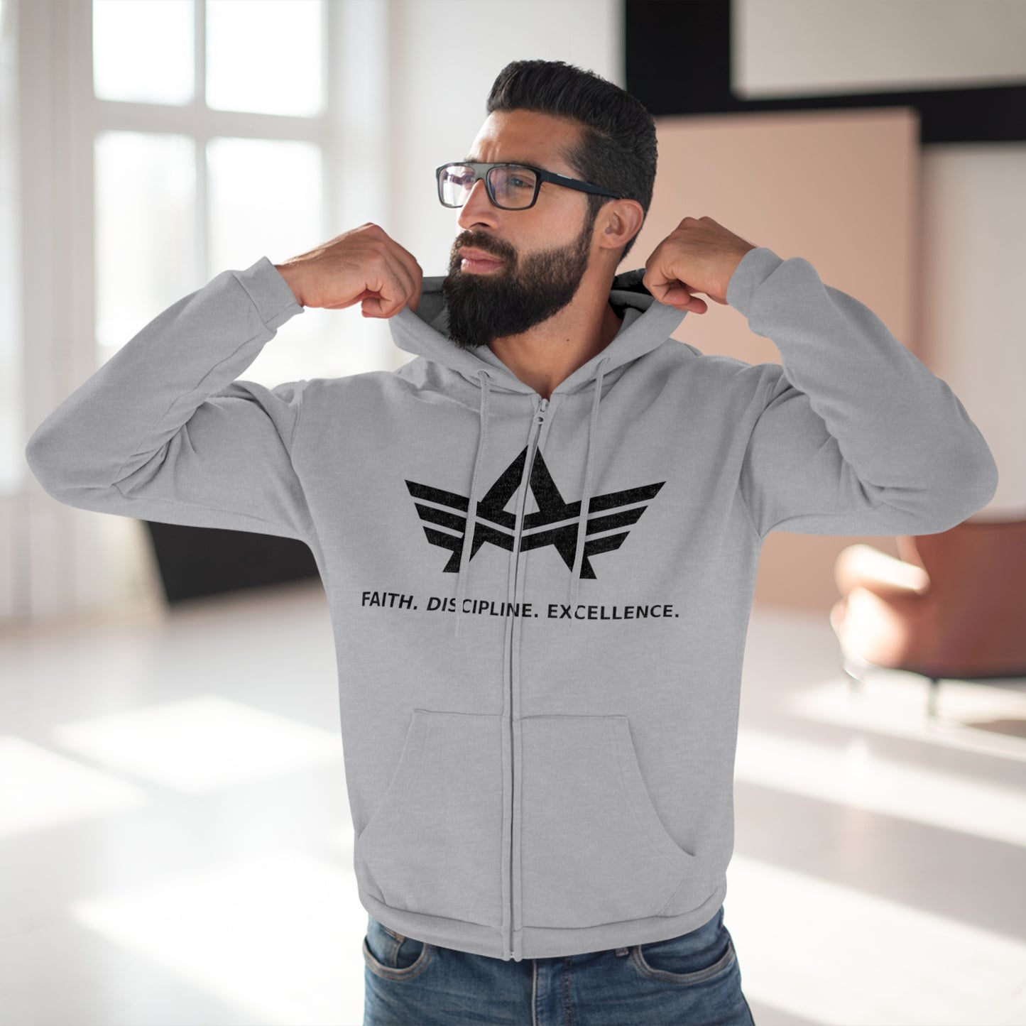 Faith Zip Hoodie